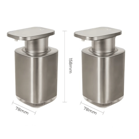 เครื่องจ่ายสบู่โฟมอัตโนมัติ STARA รุ่น MATTE STAINLESS TOUCHLESS ปรับได้3ระดับ ชาร์จUSB-C กันน้ำ_9